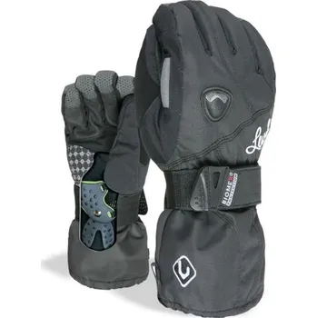 Módní doplněk Dámské rukavice Level Butterfly black ML