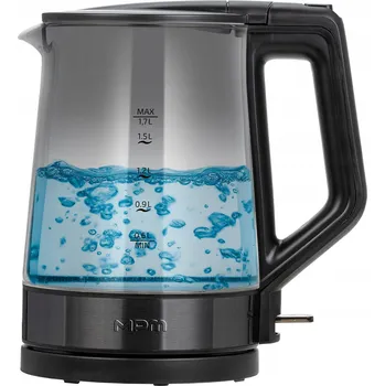 Rychlovarná konvice Rychlovarná konvice MPM MCZ-125 2200 W 1,7 l průhledná (bezbarvá)