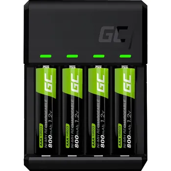 Bezpečnostní kamera Nabíječka Green Cell VitalCharger pro AA a AAA baterie