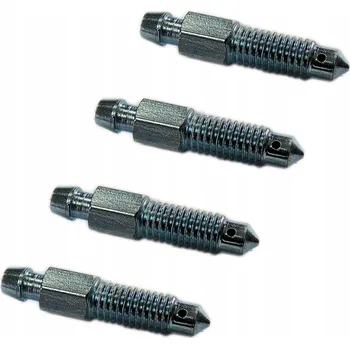 Brzdová hadice Sada 4x Odvzdušňovací šroub brzdového systému - třmenu M8x1,25 L= 41mm ODP-01