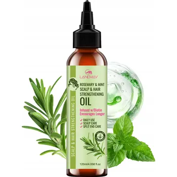 Vlasová regenerace Rozmarýnový Olej pro Péči o Vlasy 120ML Esence pro Péči o Vlasovou Pokožku