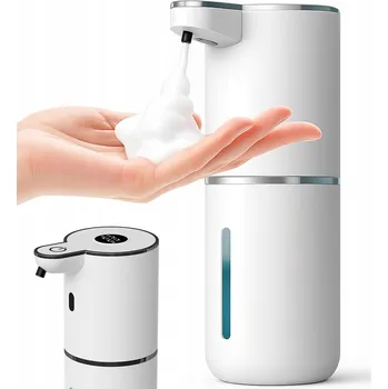 Dávkovač mýdla Bezdotykový dávkovač mýdla na podlahu Bedee 380 ml bílý