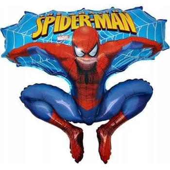 Balónek Fóliový balónek Grabo 53 cm Spiderman Modrý