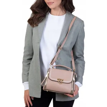 Alessio kabelka kufřík eko kůže hnědá