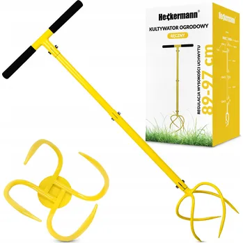 Kultivátor Kultivátor Heckermann kovový 97 cm