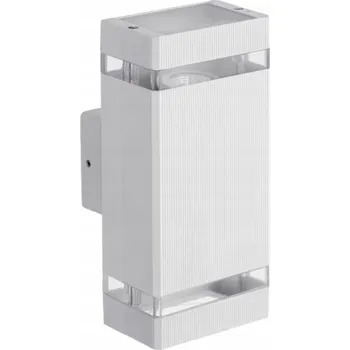 Venkovní osvětlení FASÁDNÍ VENKOVNÍ SVÍTIDLO BÍLÉ 2xGU10 IP44