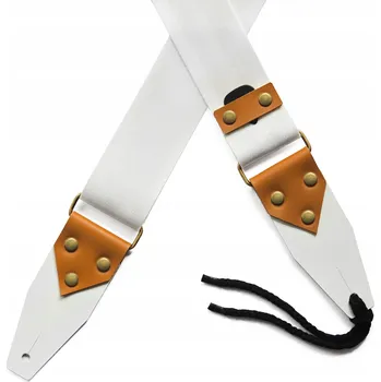 Kytarový popruh Kytarový popruh "White Cruiser" BigBo, bílý