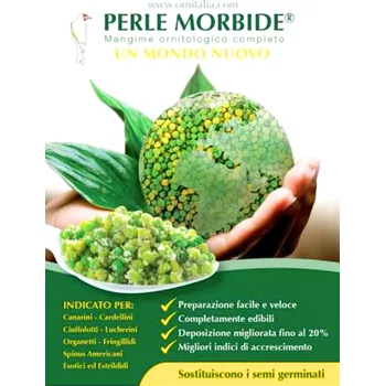 Pro ptáka Ornitalia - Chutné klíčky v kuličkách pro všechny papoušky 800g