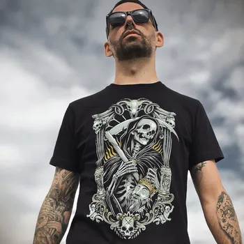 Pánské tričko tričko hardcore pánské - KINGS DIE TOO - HYRAW - 254TS05 - 4XL