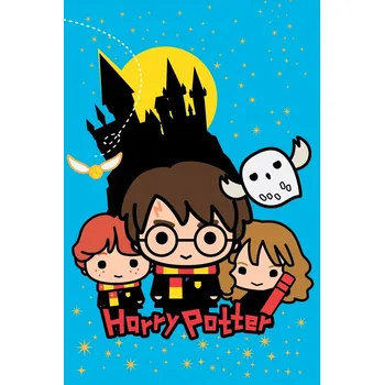 Dětská deka Dětská lehká deka 100x150 Harry Potter