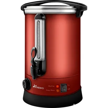 Ohřívač nápojů Tresko Vařič svařeného vína 10 l Červený