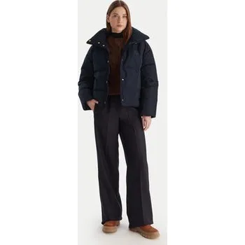 Dámská bunda Tommy Hilfiger Vatovaná bunda WW0WW47294 Tmavomodrá Relaxed Fit 3XL