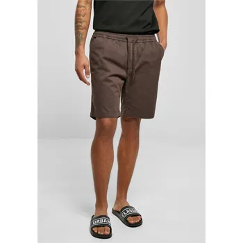 Pánské kraťasy Stretch Twill Joggshorts - brown S