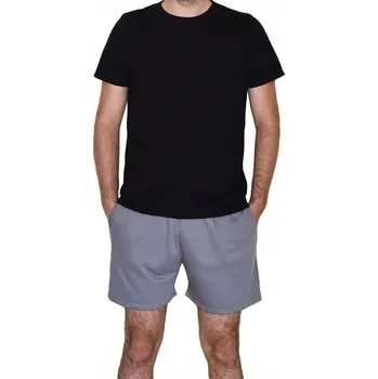 Pánské pyžamo Pánské pyžamo bavlněné Krátký rukáv Kapsy XL