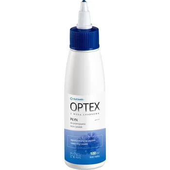 Kosmetika pro psa Optex Čisticí roztok na oči a oční víčka pro psy a kočky 100 ml