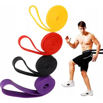 GUMY NA CVIČENÍ MINI BAND fitness popruhy 4 ks