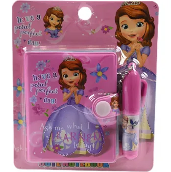 Sešit MINI PRINCEZNY NOTES S PROPISKOU SEŠIT PRO DĚTI DÁREK