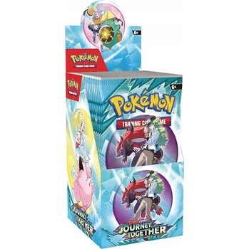 Sběratelská karetní hra Karty Pokémon TCG: S&V - Journey Together - Half Booster Box (18 balíčků)