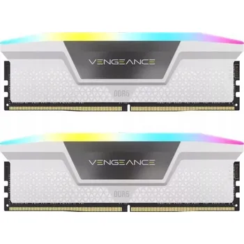 Operační paměť Paměť RAM Corsair Vengeance RGB DDR5 32GB 6000MHz CL36 CMH32GX5M2E6000C36W