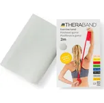 THERABAND Posilovací guma stříbrná se super silným odporem. ŠEDÁ