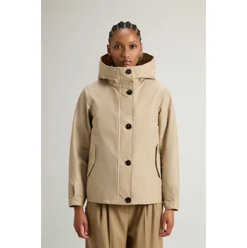Dámská větrovka BUNDA WOOLRICH ALL WEATHER JKT 3IN1 OXFORD TAN