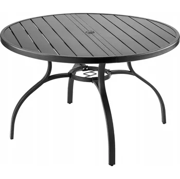 Jídelní stůl Stůl Vevor kovový kulatý 120 x 120 x 72,5 cm