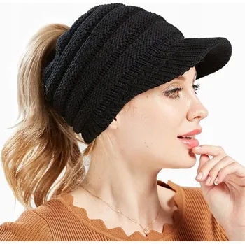 Čepice Čepice Brenda - Černá KP-4332