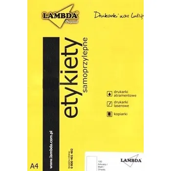 Speciální papír Samolepicí etikety Lambda 70x70 mm, 1200 ks