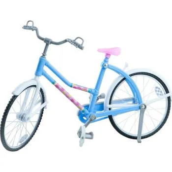 Doplněk pro panenku Paola Reina Růžový bicykl pro panenky o velikosti 32cm