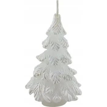 Svíčka LED svíčka z parafínu, bez vůně Rak