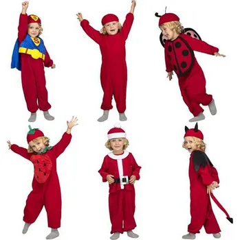 Karnevalový kostým Kostým pro děti My Other Me Quick 'N' Fun Červená Velikost: 5-6 let