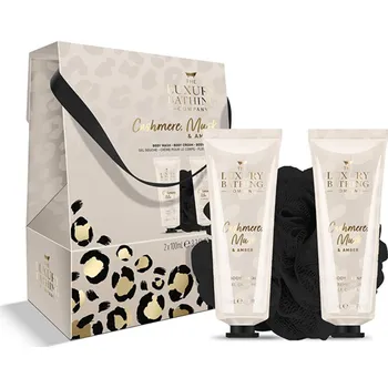 Kosmetická sada The Luxury Bathing Company Sada péče o tělo v dárkové krabičce ( Kašmír, Mošus & Ambra )