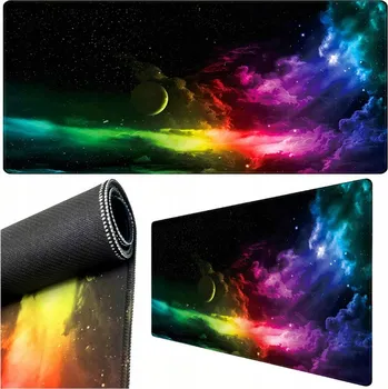 Podložka pod myš HERNÍ PODLOŽKA POD MYŠ VELKÁ PRO HRÁČE MYŠ A KLÁVESNICI 30X80 CM