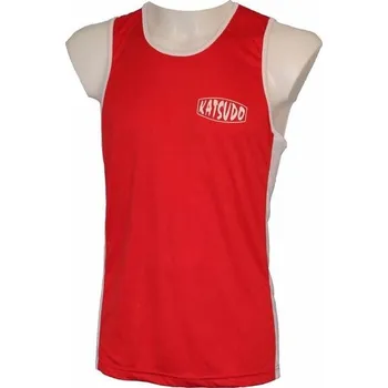 Pánské tílko Katsudo pánské box tílko, červené