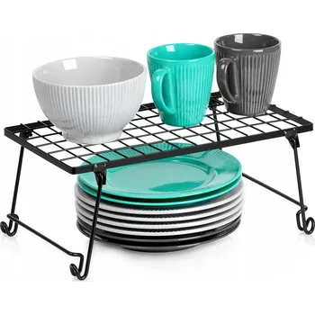 police Pomocná kovová police na desku stolu, regál do kuchyňské skříňky, stojan, organizér