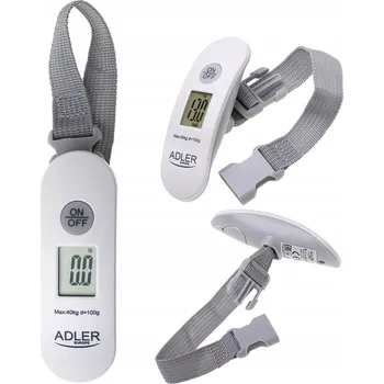 IP kamera Váha na zavazadla Adler AL15513, nosnost 30-40 kg