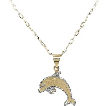 Přívěsek Přívěsek Delfín z Kombinovaného Zlata 7150290