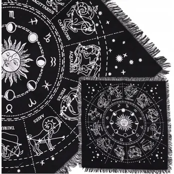 ubrus Ezoterický Ubrus na Oltář - Horoskop 50x50cm
