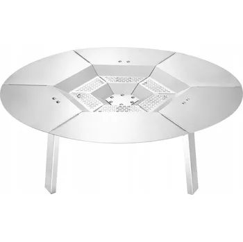 Pánev VEVOR Pánev na Grilování 63,5 CM Snižuje Spotřebu Palivového Dříví