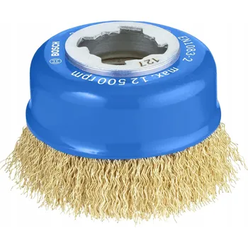 Vrták BOSCH KARTÁČ HRNKOVÝ DRÁTĚNÝ 75mm X-LOCK