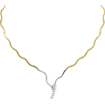 Náhrdelník Zlatý Náhrdelník s Diamanty 2030056