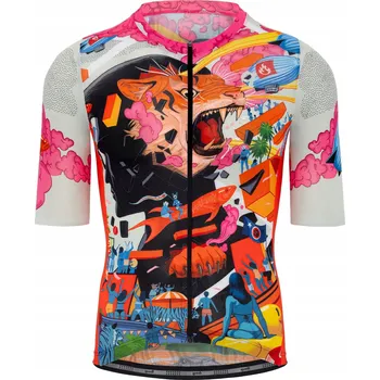 cyklistický dres Pánský cyklistický dres Quest Tiger L