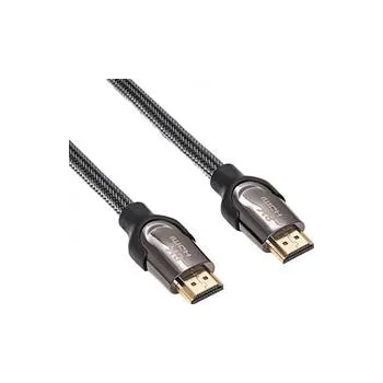 Video kabel AKYGA AK-HD-15S Akyga Kabel HDMI 2.1 (M) stíněný měď, 4K/8K 48Gbps, černý 1,5 m
