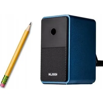 Obraz Ořezávátko na kliku s nádobkou a regulací ostří, modré