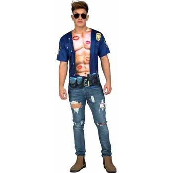 Dámský kostýmek Kostým pro dospělé My Other Me Svalnatý policista Velikost: XL