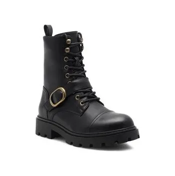 Dámská zimní obuv Jenny Fairy Kotníková obuv H-ARLEY 96093-4 Černá 36