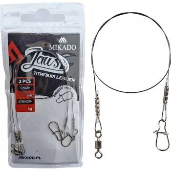 Návazec Mikado Jaws Titanové Návazce Titan 18 kg 35 cm