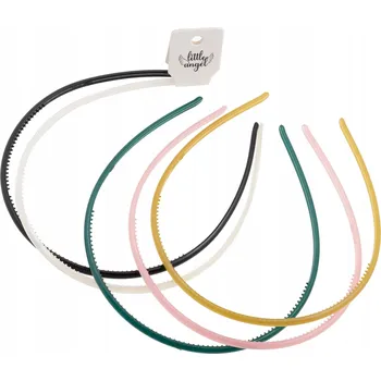 Little Angel klasická vícebarevná čelenka do vlasů