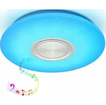 Smartled kulatý Stropní Svítidlo 40 x 40 cm bílá, šedá