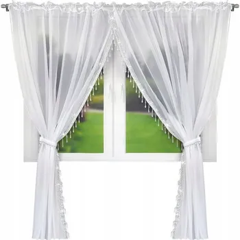 Obraz Klasická voálová záclona 400 cm x 250 cm